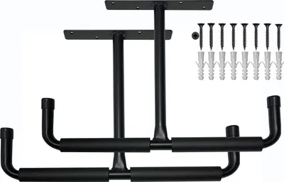 Produktbild von 2 Deckenhaken 42x30x13cm | Deckenhalter Garage | Aufbewahrungshaken Hängeregal | Schwerlast Haken