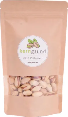 Produktbild von Pistazien geröstet und mild gesalzen 150g von kerngsund