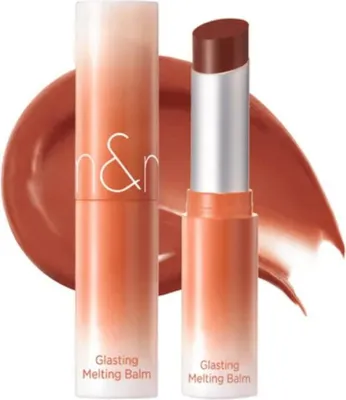 Productafbeelding van rom&nd Glasting Melting Balm 15. Pecan Brew 3,5 g - Hydraterende lippenbalsem met karamelgeur