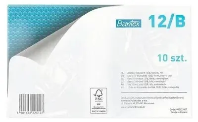 Image de Enveloppe À Bulles Bantex 12/B Blanche, Lot De 10