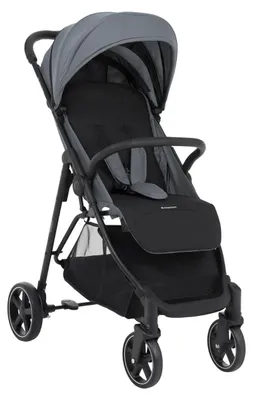 Obrázek produktu pro Kočárek Kikkaboo, kočárek Alexa 22 kg skládací, nastavitelná opěrka zad, šedé pásy