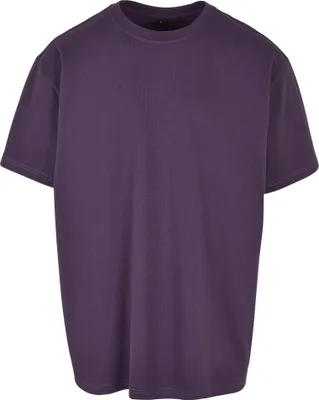 Produktbild von Build Your Brand BY102 | Herren Heavy Oversize Tee - Farbe: Purple Night - Größe: XL