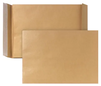 Produktbild von POSTHORN Faltentasche 00480332 B4 KB oF hk Natron br 200 St./Pack.