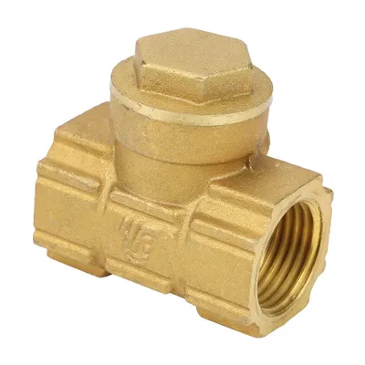 Obrázek produktu pro Ventil, zpětný ventil, zpětný ventil, jednosměrný zpětný ventil, mosazný zpětný ventil, zpětný ventil DN15