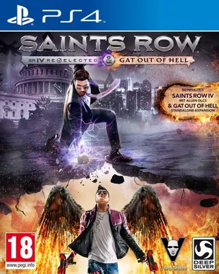 Produktbild von Saints Row IV Re-elected + Gat Out of Hell First Ed. (PS4) (PEGI)