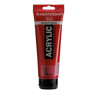 Immagine prodotto di Amsterdam Serie Standard Tubo di vernice acrilica 250 ml - Carmine 318