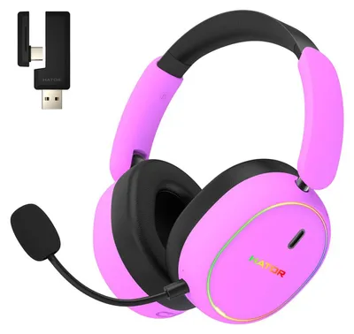 Immagine prodotto di Cuffie wireless Hator Phoenix 2 Wireless ESH42 Over-ear Viola