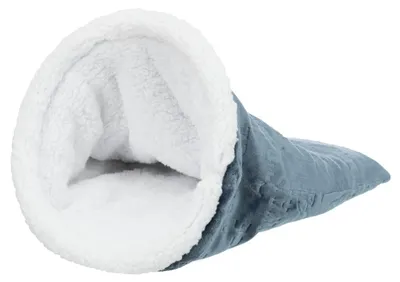 Produktbild von TRIXIE Kuschelsack Paul - blau/weiß - ø 40 × 60 cm