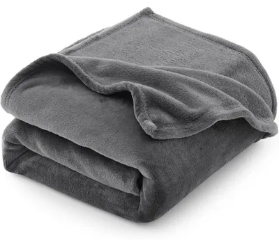 Obrázek produktu pro Velká deka XXL, 220x240 cm, flanel, šedá barva
