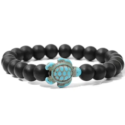 Image de Bracelet TO-28146 Noir Mat - Élégance et Confort KP28146