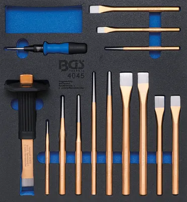 Obrázek produktu pro BGS technic Tool Tray 2/3: Centre Punches, 3276 mm, 3,28 kg