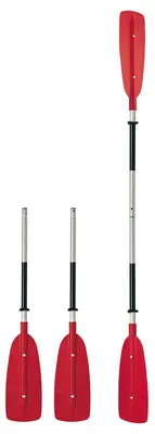 Produktbild von Bravo DPR 107 / C - Aluminium Doppelpaddel asymmetrisch zerlegbar, Länge:230cm