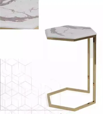 Immagine prodotto di Tavolino da salotto materiale d'arredo acciaio inox oro design acciaio inox