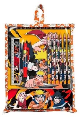 Produktbild von Naruto Zestaw piśmienniczy 12 elementów