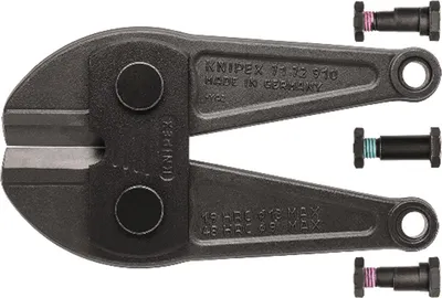 Produktbild von KNIPEX 71 79 910 Ersatzmesserkopf für 71 72 910 komplett mit Schrauben