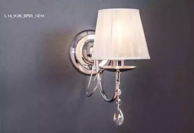Produktbild von Graue Wandlampe Antik StilKronleuchter Wandleuchter Designer Lampe