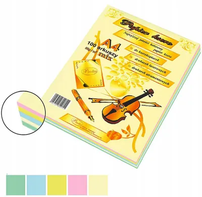 Produktbild von Protos Kopierpapier Pastel A4 100 Blatt 80g