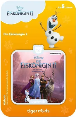 Produktbild von tigercard - Die Eiskönigin 2 - Tigermedia Karten
