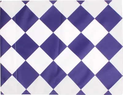 Obrázok produktu pre Rohový práporek látka modrá-biela varianta 30694