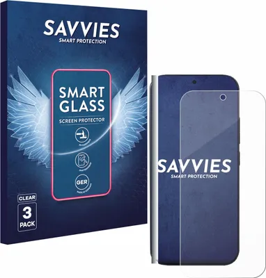Produktbild von 3x Savvies Schutzglas Folie für Xiaomi 17 Pro 9H Panzer Schutzfolie Glas Displayschutz klar transparent