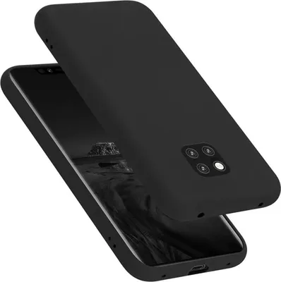 Obrázek produktu pro Cadorabo ochranný kryt pro Huawei MATE 20 PRO pouzdro v černé barvě obal na mobilní telefon kryt TPU pouzdro
