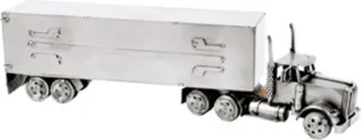 Produktbild von Modellauto Auflieger Metallskulptur handgefertigt Unikat