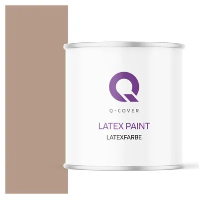 Produktbild von Latexfarbe  2 L Sepia  2 L | Innenfarbe | Wandfarbe | Deckenfarbe | Klasse 3 Mattfarbe Scheuerfest Hohe Deckkraft