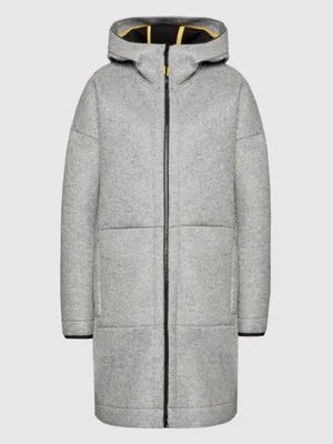 Produktbild von Cmp Woman Parka Fix Hood 48Uh Fumo Mel.-Nero 38