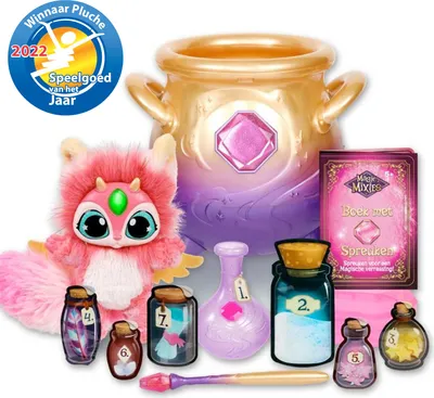 Image de Magic Mixies, Chaudron Magique avec Vraie Fumée - Rose