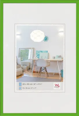 Image de Walther cadre plastique New Lifestyle 15x20 cm vert gazon