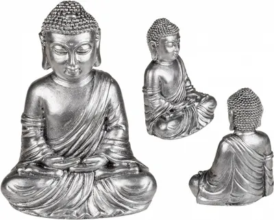 Produktbild von OOTB Sitzende Deko-Figur Buddha ca. 14 x 11 cm