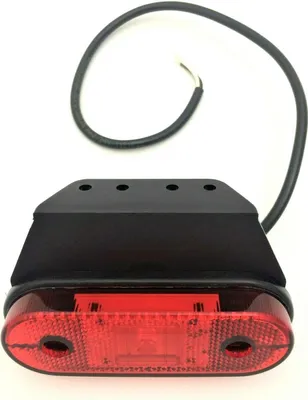 Produktbild von LED Begrenzungsleuchte 12V 24V Umrissleuchte Anhänger LKW 120x74x45 mm rot