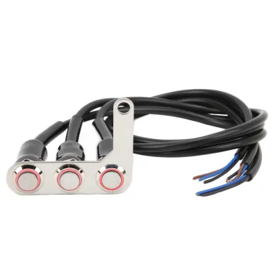Obrázok produktu pre Spínač riadidiel motocykla, spínač svetla motocykla, spínač riadidiel ATV, spínač tlačidiel elektrického bicykla, spínač svetiel Dirt Bike, tlačidlo klaksónu ATV