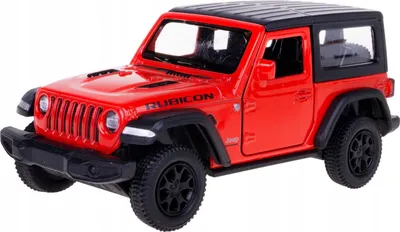 Image de DAFFI Modèle Jeep Wrangler Rubicon rouge K-994