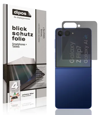 Immagine prodotto di Pellicola Prottetiva per Samsung Galaxy Z Flip7 Lato esterno Case-Friendly Protezione Vista 4 modi dipos