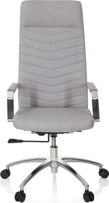 Obrázek produktu pro hjh OFFICE Home Office Kancelářská židle SARANTO PLUS Kancelářská židle s područkami Látková otočná židle