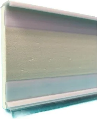 Obrázok produktu pre Soklová lišta PSL 25669 0865 silver 2,5 m - Lišta 2500x58x11,8 mm