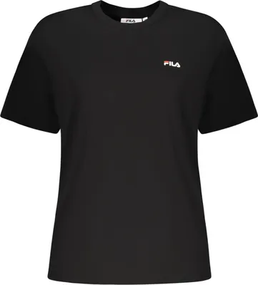 Image de T-shirt pour femmes Fila, en coton, de couleur noire