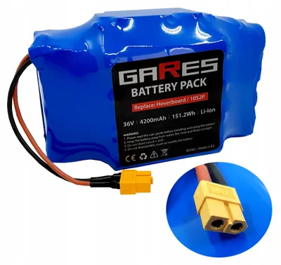 Obrázek produktu pro GARES Akumulátor Baterie pro Manta 10S2P |  4,2Ah | Zesílená série High-Performance | Vysoký výkon