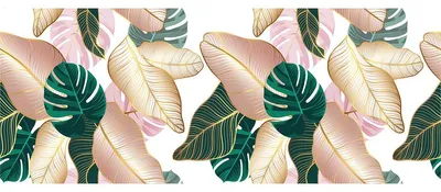 Produktbild von Sichtschutzfolie – Tropische Blätter – Aufkleber für Fenster und Duschtüren – 40 x 100 cm