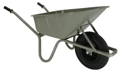 Productafbeelding van Altrad Altrad Solide 80 kruiwagen 80 liter grijs | laadvermogen 150 kg
