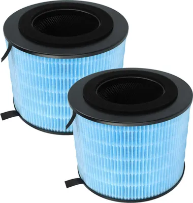 Produktbild von vhbw 2x Luftilter Ersatz für Philips FYM220/30 für Luftreiniger - Kombifilter Aktivkohle + Schwebstofffilter