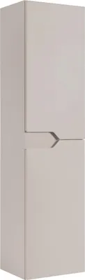 Produktbild von RODAN | Badmöbel Set - Beige - Hoher Badezimmerschrank und Waschbeckenunterschrank 80 cm - Schrank mit Tischplatte - Hängend - MDF - MODERN