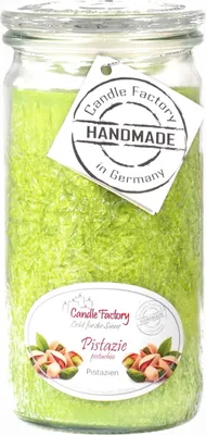Produktbild von Candle Factory 307-178, Rund, Hellgrün, 70 h, 1 Stück(e)
