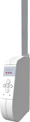 Productafbeelding van Elektrische Riemwikkelaar - Rolluikmotor - Rolluiken Bediening - Softstart en Softstop - 45 kg trekvermogen - Wit