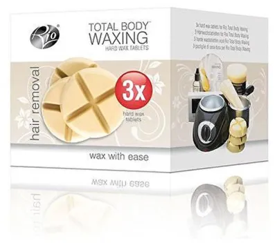 Obrázok produktu pre Rio-Beauty - Total Body Waxing Hard Wax Tablets Set 1.0ks