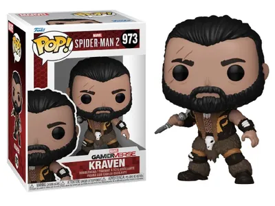 Productafbeelding van Spider-Man 2 POP! Games vinyl figuur, Kraven, 9 cm