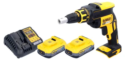 Produktbild von DeWalt DCF 620 H2 Akku Trockenbauschrauber 18 V 30 Nm Brushless + 2x Powerstack Akku 5,0 Ah + Ladegerät