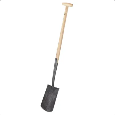 Image de Pelle de jardin avec manche en T en acier forgé
