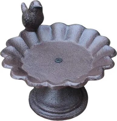 Produktbild von Esschert Design Vogeltränke Fuß Gußeisen 1 Vogel; FB164